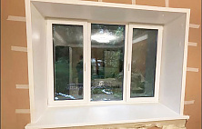 Трехстворчатое окно